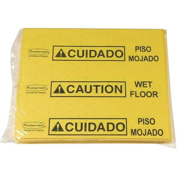 Rubbermaid Commercial Over-The-Spill Station Pads, Refill, Package Of 22
