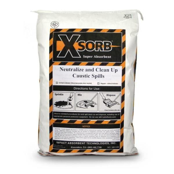 Xsorb Caustic Neutralizing Absorbent Bag 1.75 Cu. Ft.