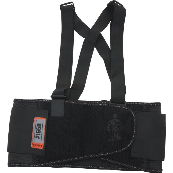Ergodyne Proflex Economy Elastic Back Support, 2x-Large, Sizes 42-46