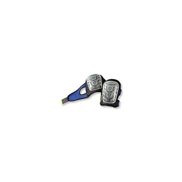 Occunomix Clear Flat Cap Gel Knee Pads With Hook And Loop Closure