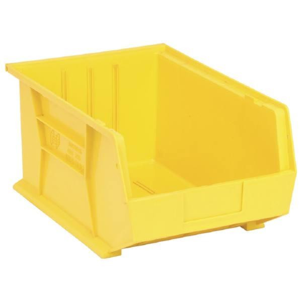 Quantum Storage Systems Yellow 16 X 11 X 8 In Ultra Stack And Hang Bin Package Of 4