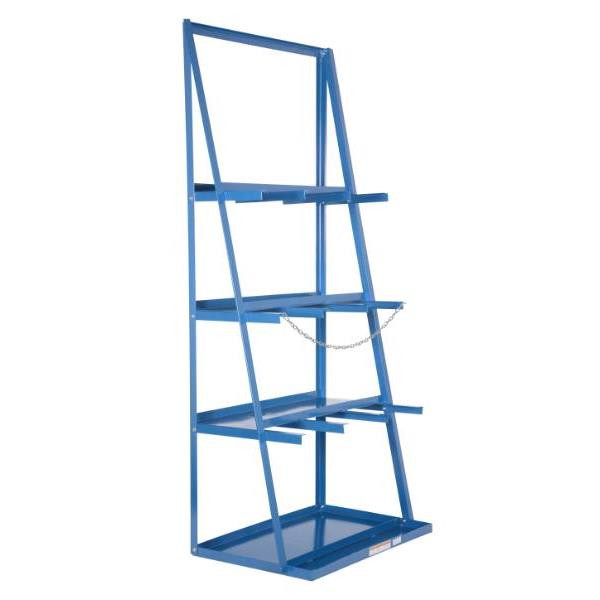 Vestil Vbr-9 Vertical Bar Rack, Steel,  3000 Lbs Capacity
