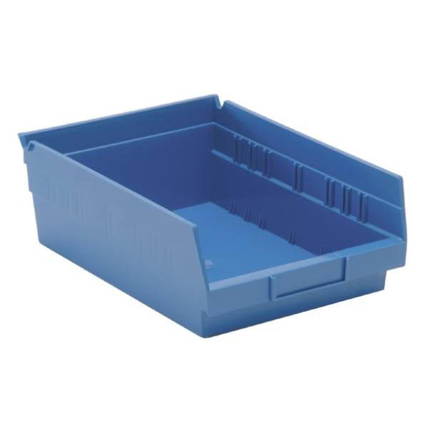 Quantum Storage Systems Economy 4 In Blue Shelf Bin 11-5/8 X 8-3/8 X 4 In Package Of 20