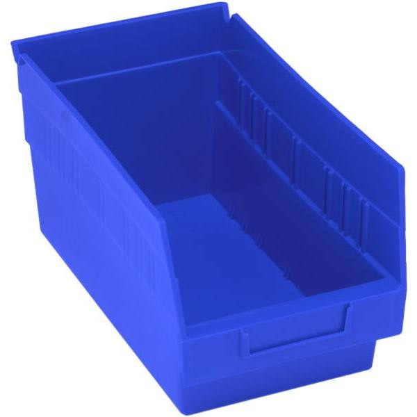 Quantum Storage Systems Store-More Blue Shelf Bin 11-5/8 X 6-5/8 X 6 In Package Of 30