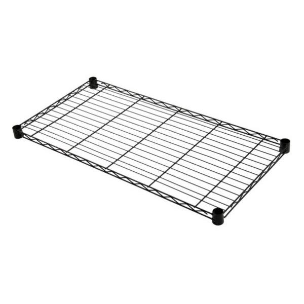 Quantum Storage Systems One Wire Shelf - Black Epoxy 24w X 72l Inch