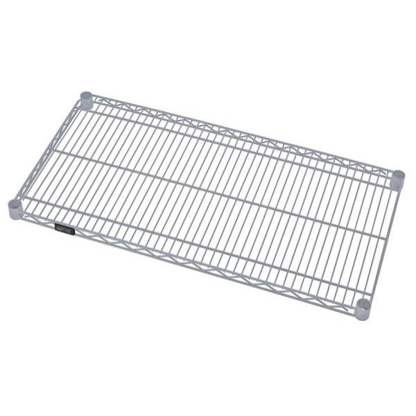 Quantum Storage Systems One Wire Shelf - Gray Epoxy 18w X 36l Inch
