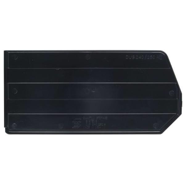Quantum Storage Systems Black Ultra Series Dividers Package Of 6 8-1/4w X 7h In Package Of 6