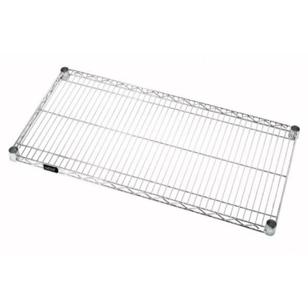 Quantum Storage Systems Chrome Nsf Wire Shelf 36wx60l Inches