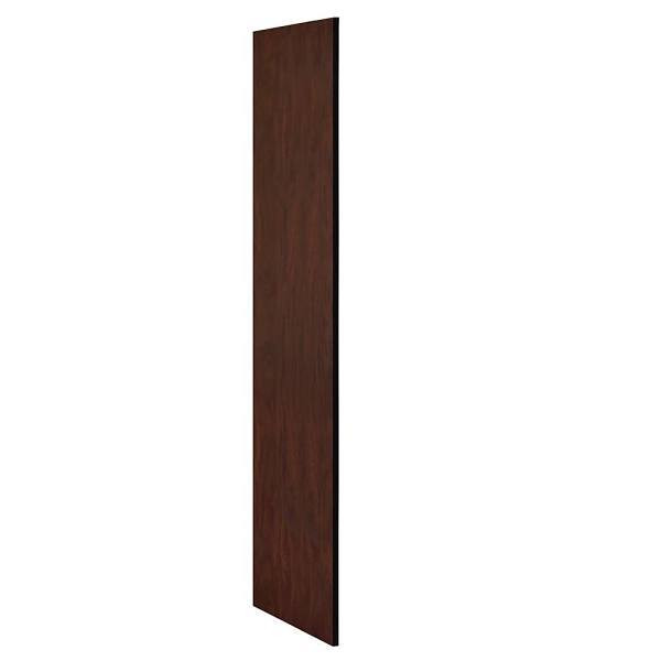 Salsbury Industries Wood Side Panel - Without Sloping Hood -21" Deep - Mahogany