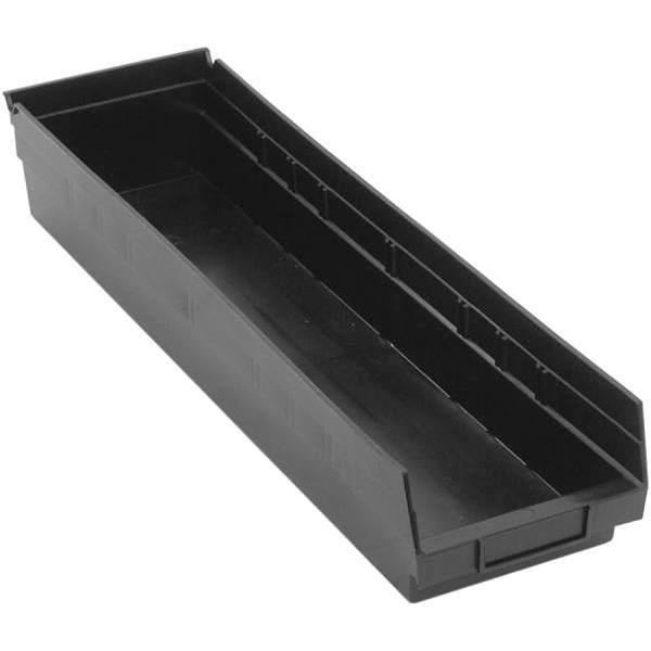 Quantum Storage Systems Recycled Shelf Bin, 23-5/8" X 6-5/8" X 4", Case Of 8
