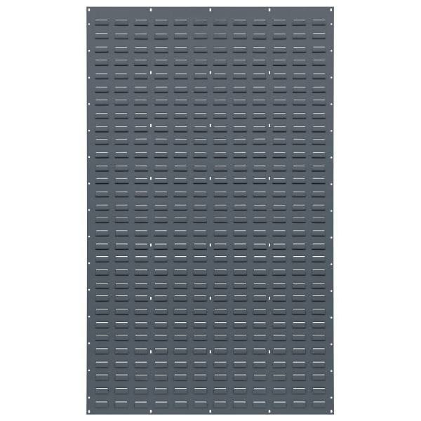 Quantum Storage Systems Louvered Panel, 36" X 61", Gray