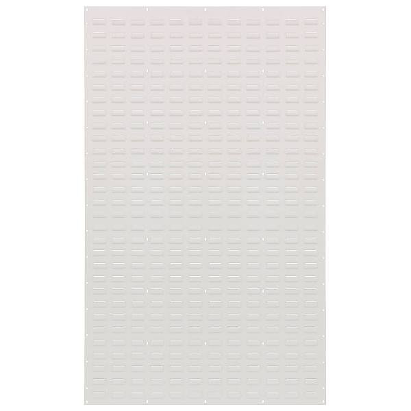 Quantum Storage Systems Louvered Panel, 36" X 61", Oyster White