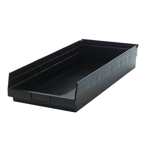 Quantum Storage Systems Recycled Shelf Bin, 23-5/8" X 11-1/8" X 4", Case Of 6