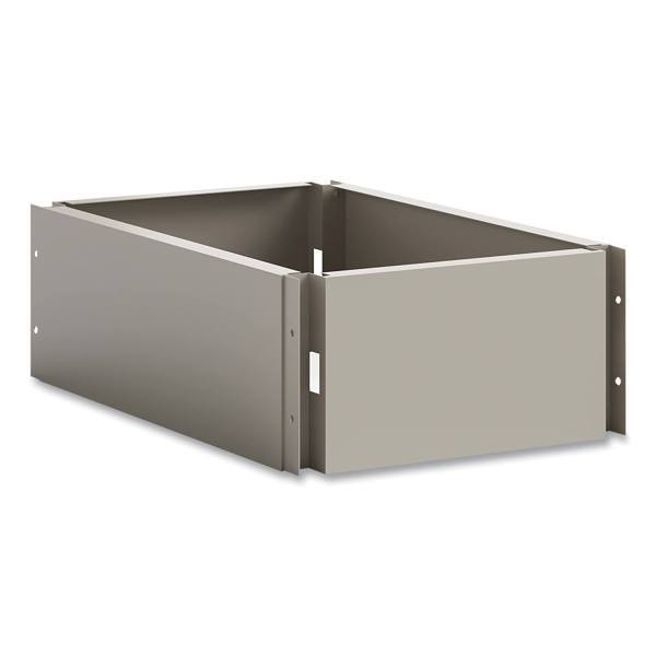 Safco Single Continuous Metal Locker Base Addition, 11.7w X 16d X 5.75h, Tan