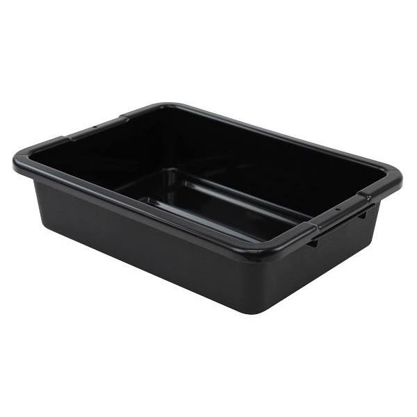 Quantum Storage Systems Bussing Tub, 20" X 15" X 5", Black, Case Of 12