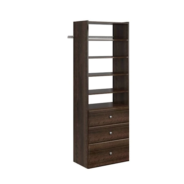 Easy Track Premium Tower Kit Truffle