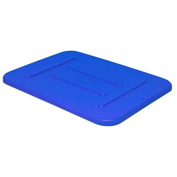 Quantum Storage Systems Lid For Fsb Airport Security Bin, Blue, Case Of 12
