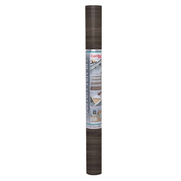 Con-Tact Brand 18"X16' Creative Covering Shelf Liner, New Walnut, Case Of 6