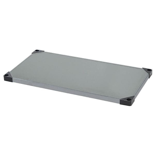 Quantum Storage Systems Solid Shelf Stainless Steel 21"W X 54"L Nsf