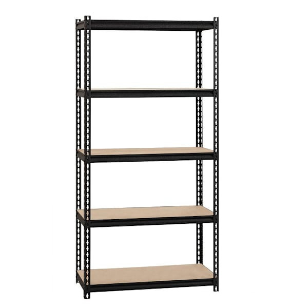 Iron Horse 2300 Riveted Steel Shelving 5-Shelf Unit 18d X 36w X 72h