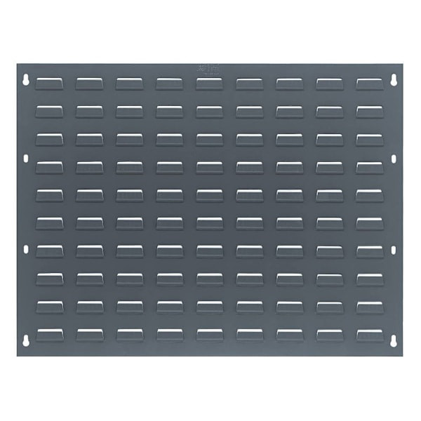Quantum Storage Systems Louvered Panel Wall Mounted 27- 3/4" X 21" H Gray
