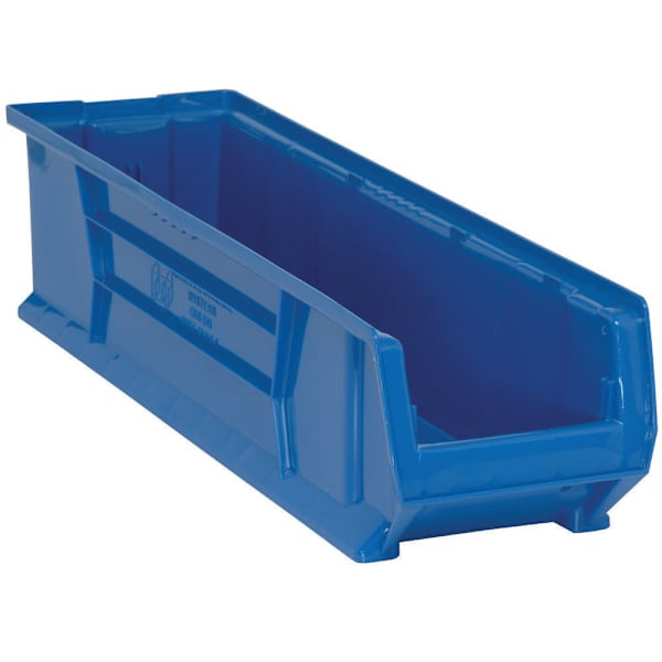 Quantum Storage Systems Hulk Container, 29-7/8" X 8-1/4" X 7", Blue, Case Of 6