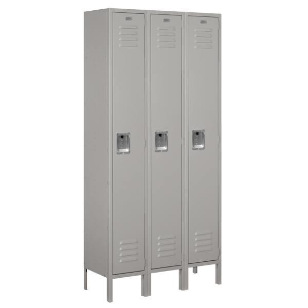 Salsbury Industries 6 Ft. X 12 In. Standard Locker (Gray)
