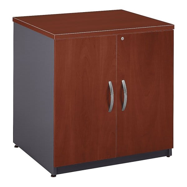 Bush Business Furniture Hansen Cherry/Graphite Gray Components Storage Cabinet