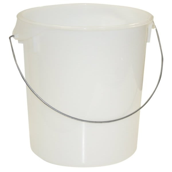 Rubbermaid Commercial 22 Qt Polyethylene Round Food Storage Container (6-Pack)