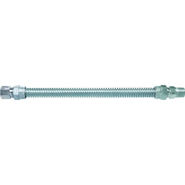 Dormont 30" Stainless Steel Gas Connector, 3/4" Mip X 3/4" Fip