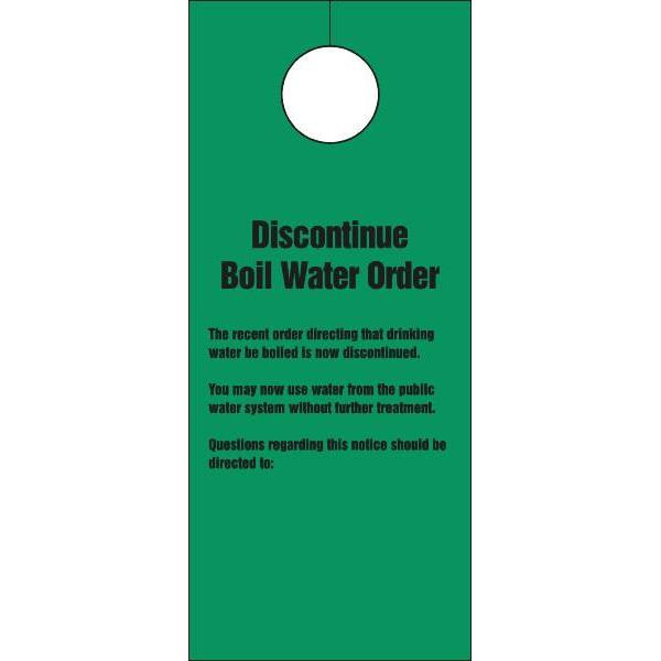Door Knob Cards Discontinue Boil Order Package Of 100
