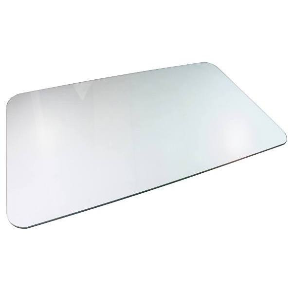 Glaciermat Heavy Duty Glass Chair Mat For Hard Floors & Carpets - 36" X 48"