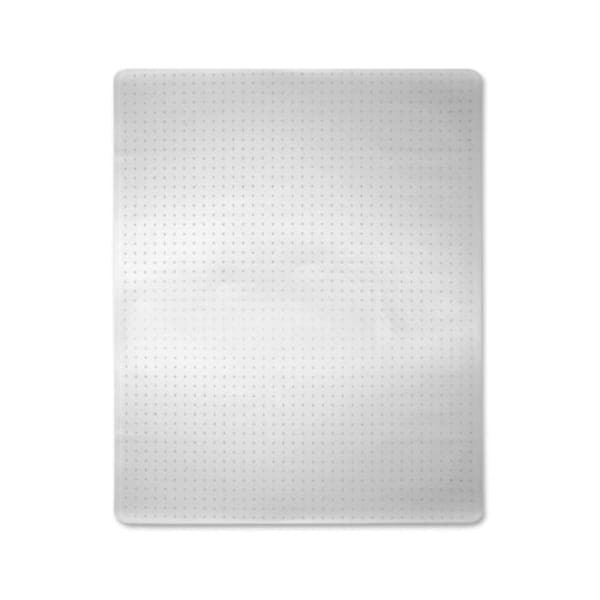 Lorell Economy Chairmat For Low-Pile Carpeted Floor 60"X46"X 0.095" Vinyl Clear