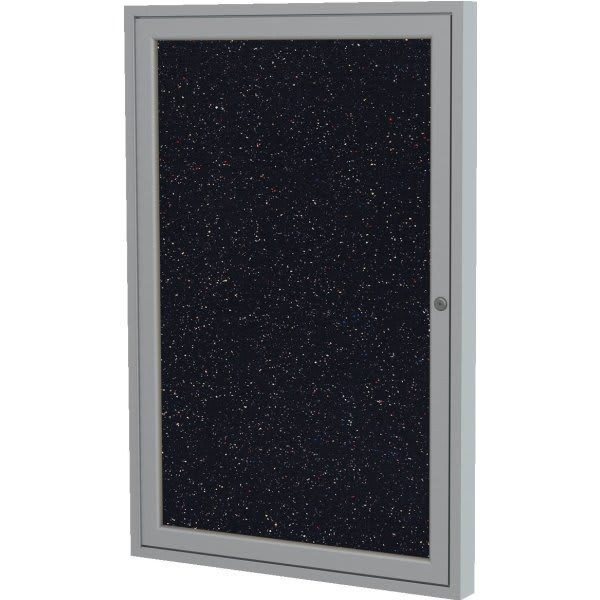 Ghent 2 X 3 Ft. Enclosed Rubber Bulletin Board