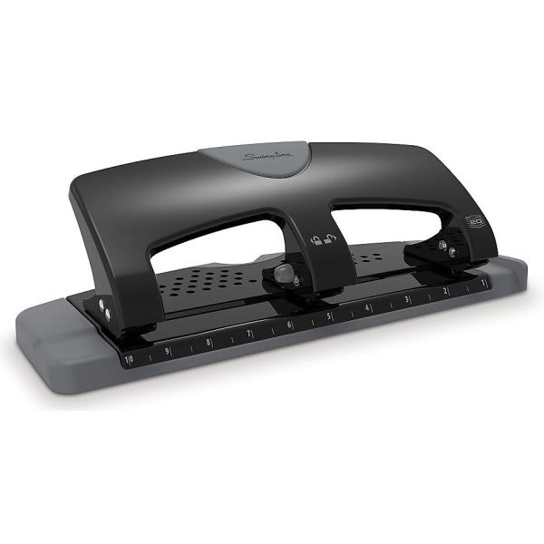 Swingline 20-Sheet Smarttouch 3-Hole Punch