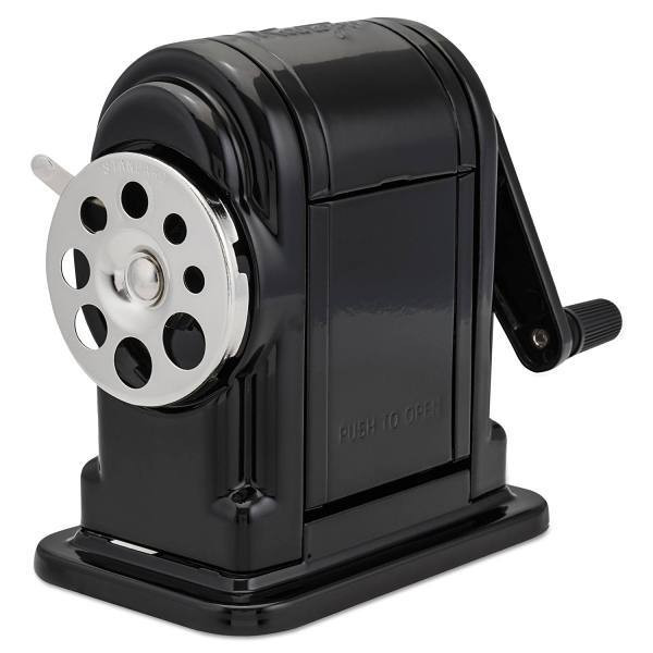 X-Acto Ranger 55 Manual Pencil Sharpener Manually-Powered 3.25 X 6 X 5.5 Black