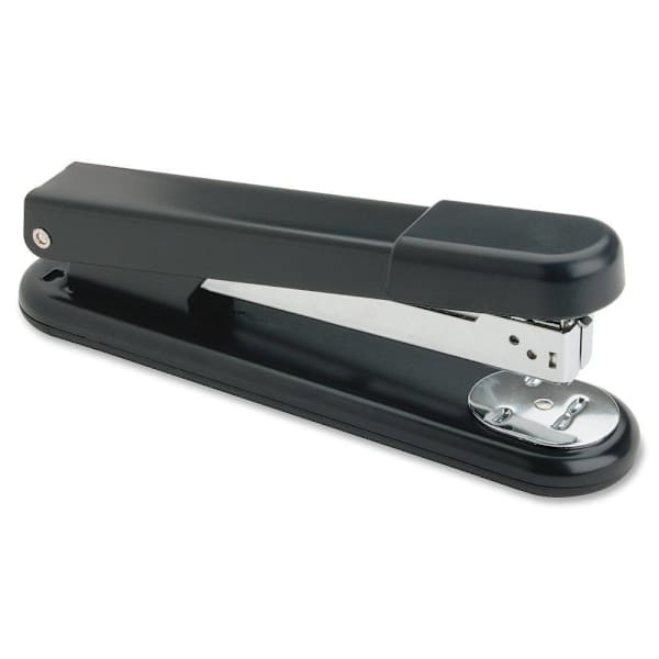 Business Source Desktop Stapler Fastens Up To 20 Sheets Metal Black