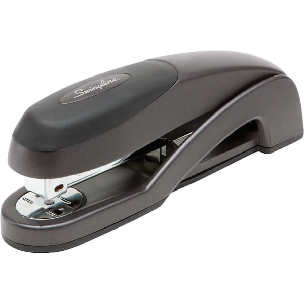Swingline Optima Full-Strip Desk Stapler Fastens Metal Graphite Black