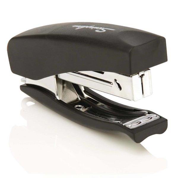 Swingline Soft Grip Handheld Stapler Fastens Up To 20 Sheets Black