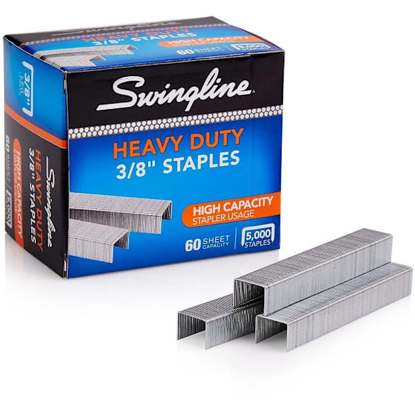 Swingline Heavy Duty 3/8" Staples Package Of 5000