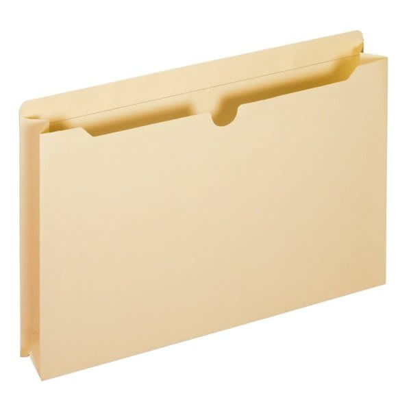 Office Depot Manila 2" Expansion Double-Top File Jacket Package Of 50