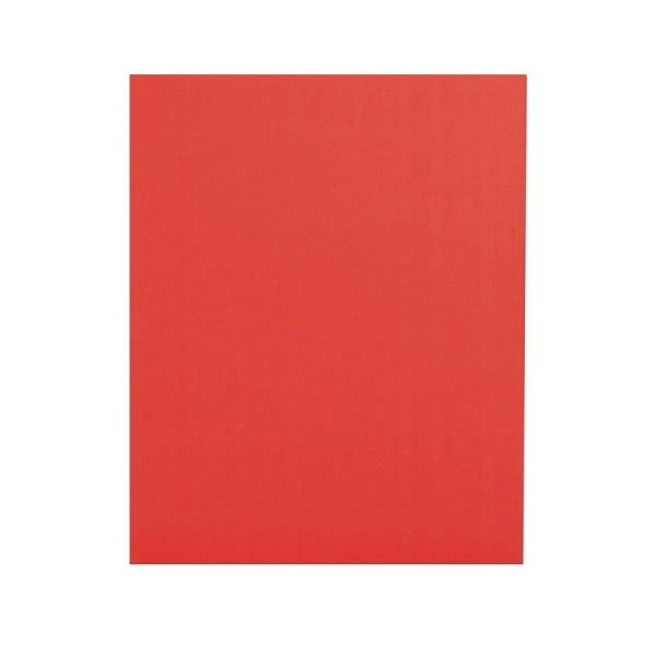 Office Depot Red 2-Pocket Folder With Fastener