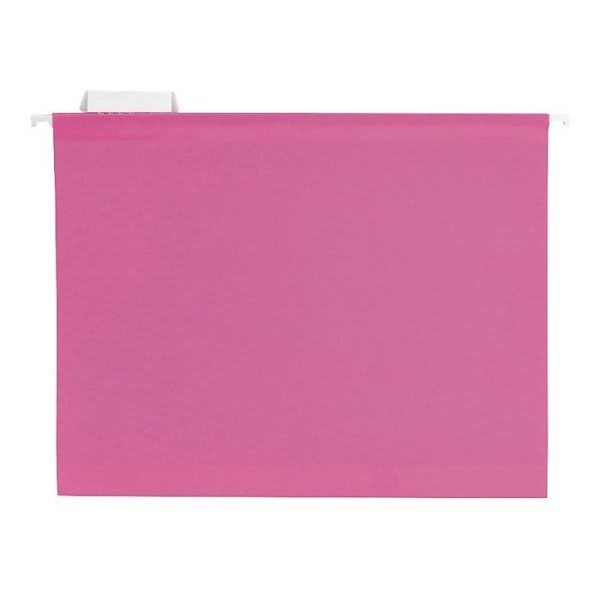 Pendaflex Pink Reinforced Hanging File Folder Pack Of 25