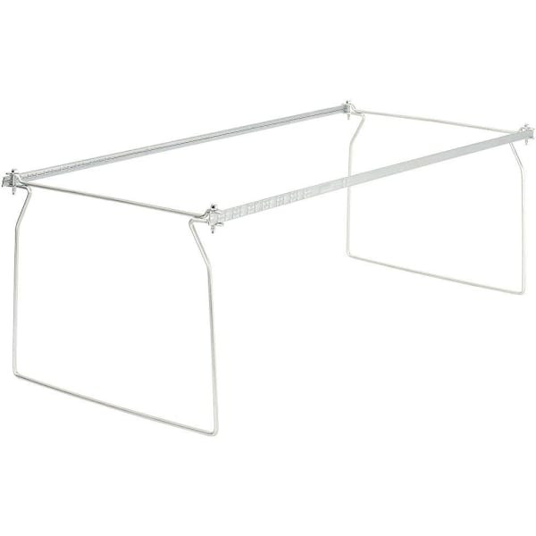 Business Source Premium Adjustable Letter File Folder Frame Metal Package Of 6