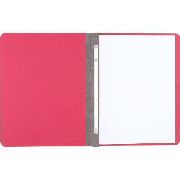 Acco Letter Sized Pressboard Report Cover With Tyvek Hinge 3" Capacity Red