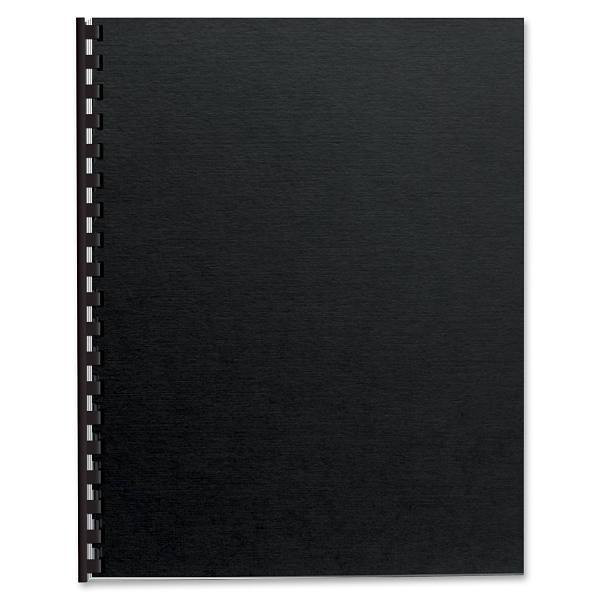 Fellowes Futura Presentation Covers 8.5"X11" Black Package Of 25