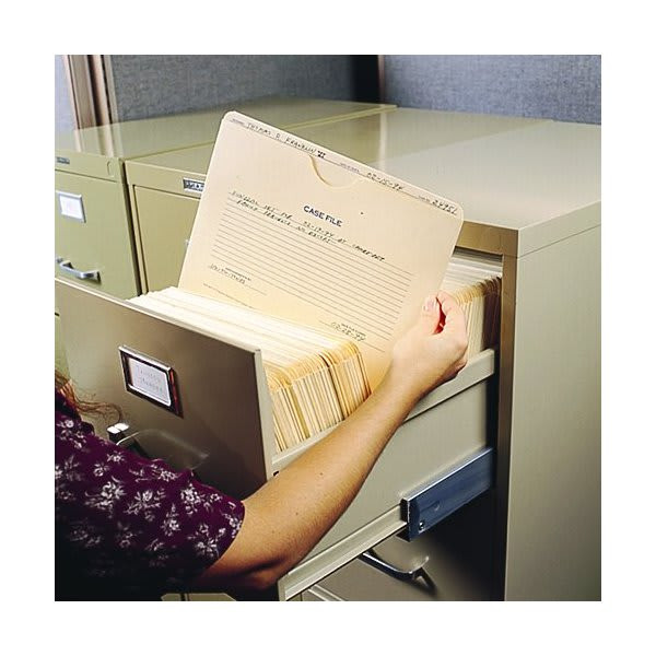 Mortuary File Pockets, Letter Size, Package Of 50