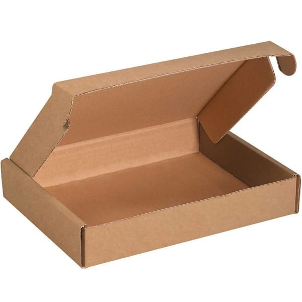 Box Partners 11 1/8 X 8 3/4 X 2" Kraft Deluxe Literature Mailer Pkg Of 50