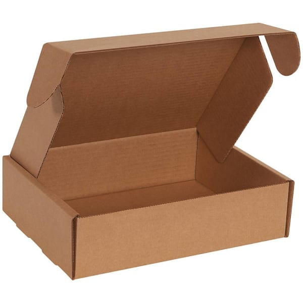 Box Partners 11 1/8x8 3/4x3" Kraft Deluxe Literature Mailers Package Of 50