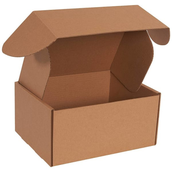 Box Partners 12 1/8 X 9 1/4 X 6" Kraft Deluxe Literature Mailer Pkg Of 50